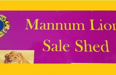 Mannum Lions Club Shed Sale